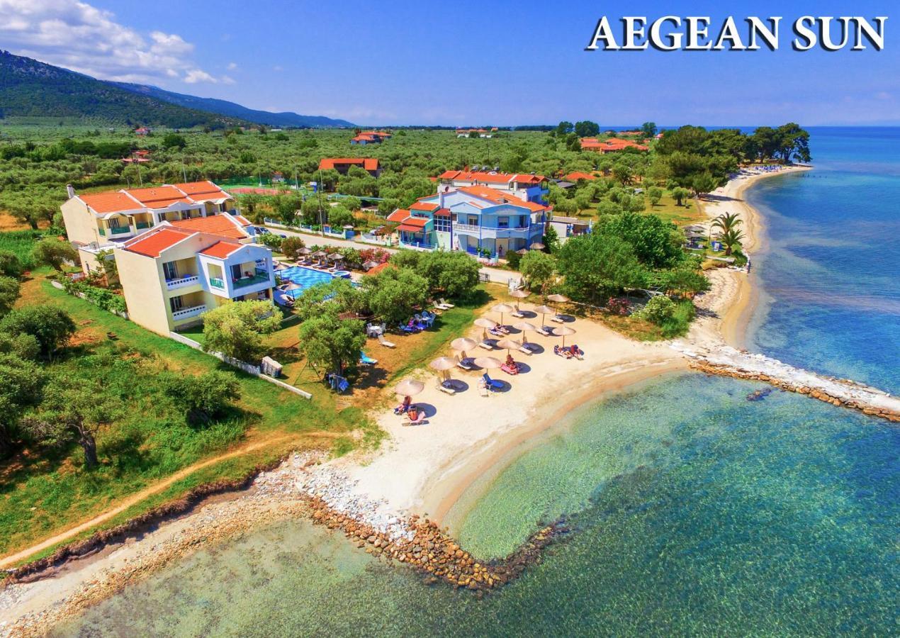 Aegean Sun Apartments Skala Rachoni  Exterior foto